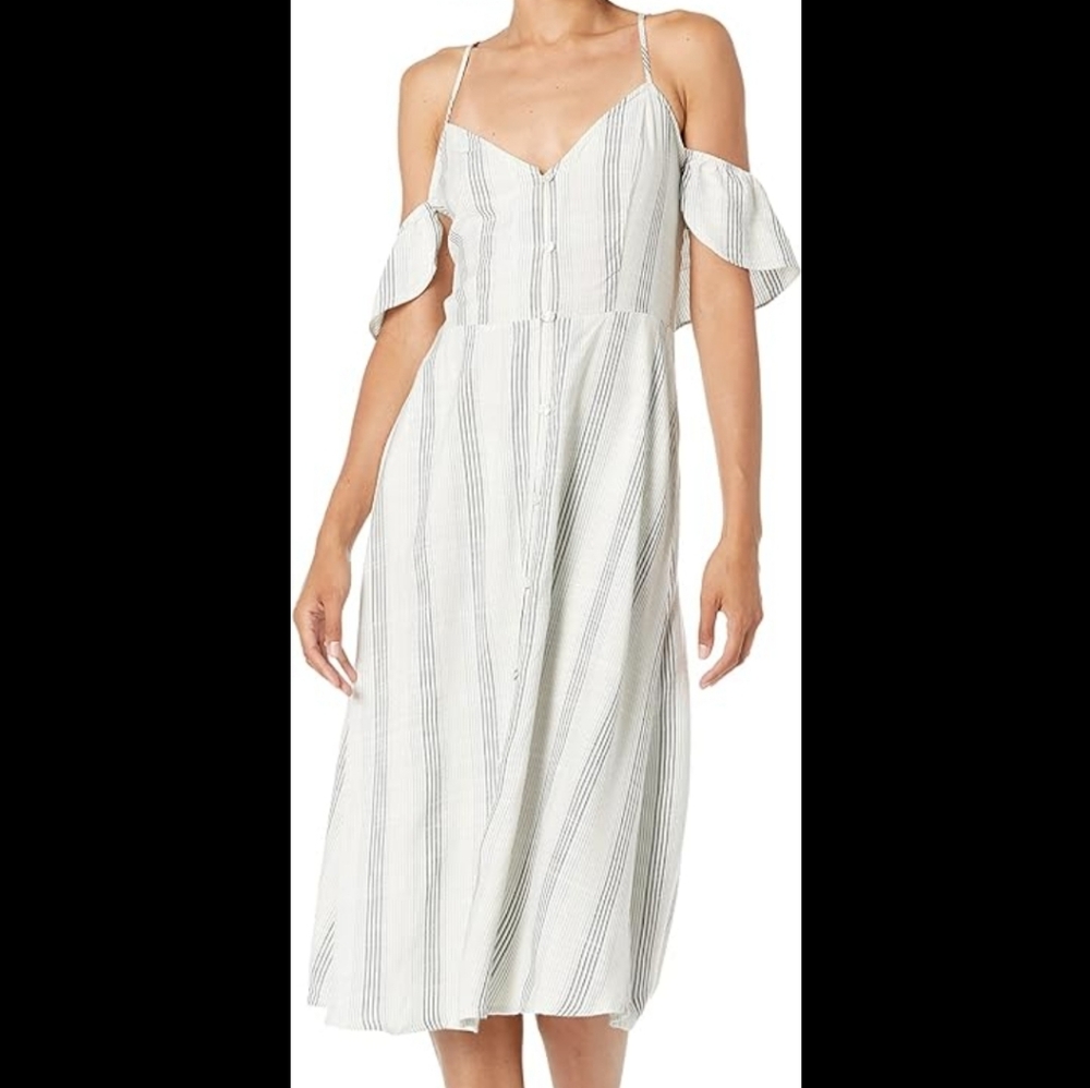 Volcom Women's Winding Roads Midi Length Cami Dress